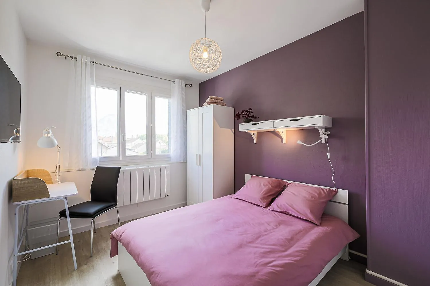 アパート La Coloc' Smart & Cosy - 4 Chambres Differentes Et Privatives Sont Disponible Dans Ce T4 De 80M2 En Colocation - Jusqu'A 2 Personnes Par Chambre - 1 Lit Double Par Chambre グルノーブル